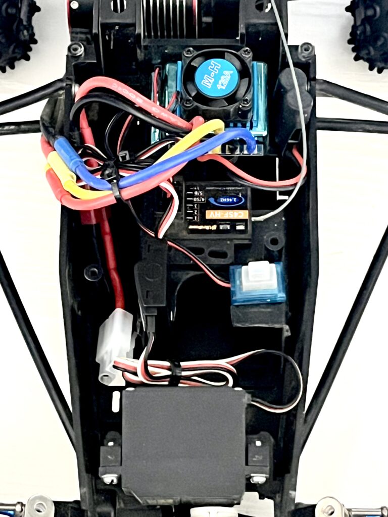 Electronics layout with gyro