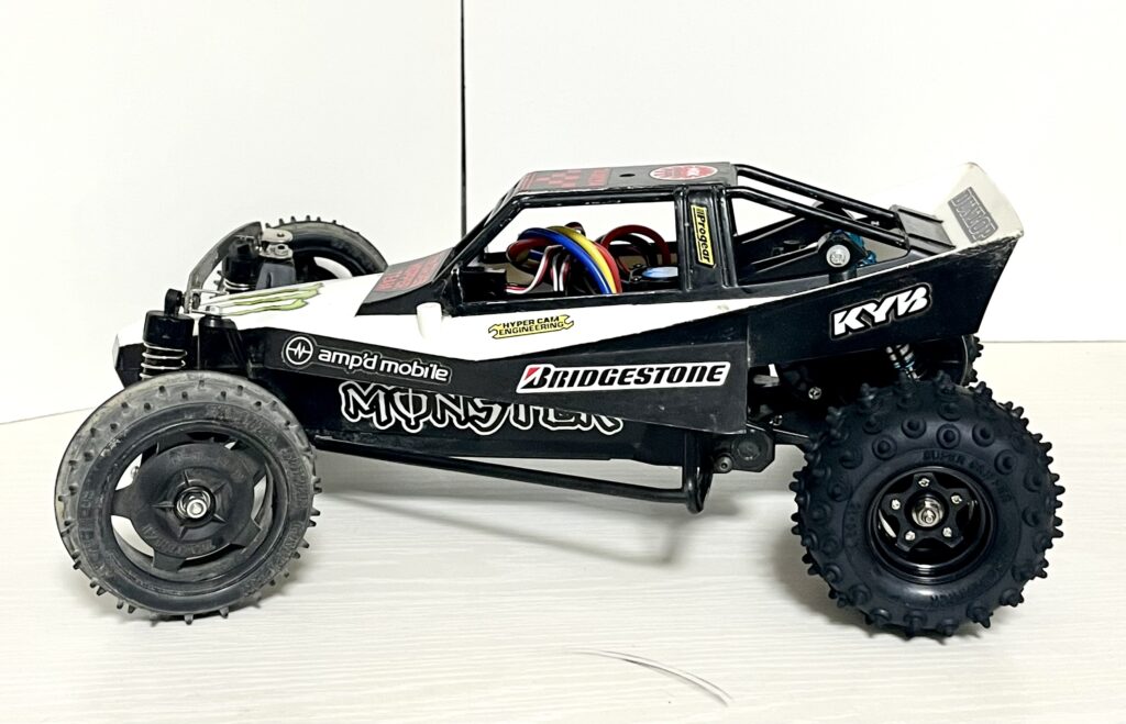 Side profile of the completed buggy