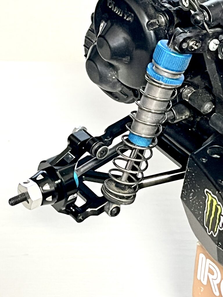 Angled front view after installation