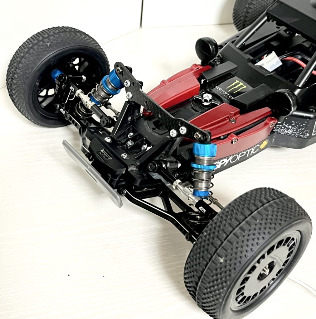 Completed front end with all parts installed