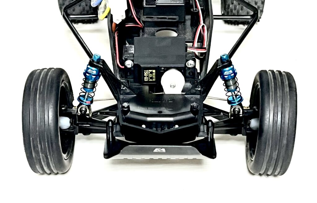 Front shocks installed